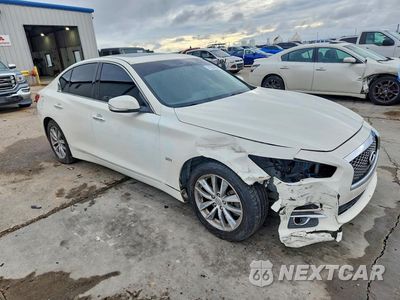 Czwarte zdjęcie samochodu z boku: 2017 INFINITI Q50 2.0T VIN:JN1CV7AP6HM641907 - miniatura