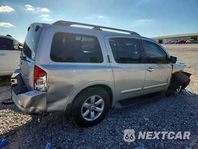Trzecie zdjęcie samochodu z tyłu: 2013 NISSAN ARMADA SV VIN:5N1AA0NC2DN604903 - miniatura