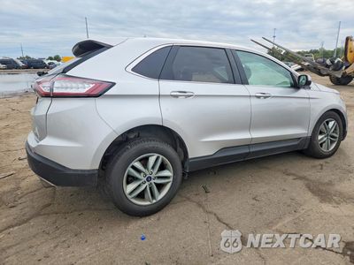 Trzecie zdjęcie samochodu z tyłu: 2018 FORD EDGE SEL VIN:2FMPK4J83JBB51110 - miniatura