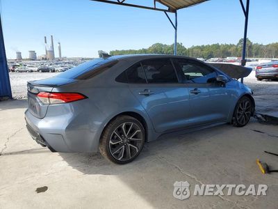 Trzecie zdjęcie samochodu z tyłu: 2020 TOYOTA COROLLA SE VIN:JTDS4RCE7LJ008099 - miniatura