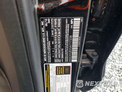 Zdjęcie 13 z 13 samochodu: 2016 MERCEDES-BENZ GLE 350 VIN:4JGDA5JB2GA777338 - miniatura