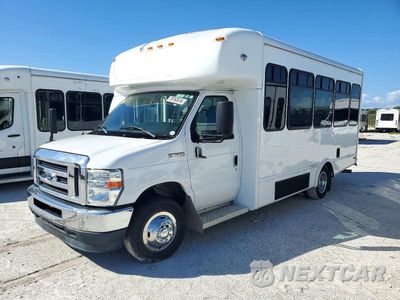 Drugie zdjęcie samochodu z przodu: 2021 FORD E350 SHUTTLE BUS VIN:1FDEE3FN5MDC10759 - miniatura