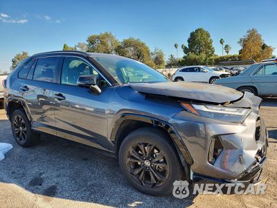 Czwarte zdjęcie samochodu z boku: 2023 TOYOTA RAV4 XSE VIN:JTME6RFV0PD545307 - miniatura