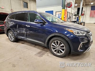 Czwarte zdjęcie samochodu z boku: 2018 HYUNDAI SANTA FE SE VIN:KM8SNDHF4JU260840 - miniatura