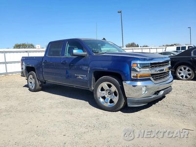 Czwarte zdjęcie samochodu z boku: 2017 CHEVROLET SILVERADO K1500 LT VIN:3GCUKRER1HG464851 - miniatura