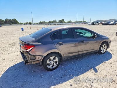 Trzecie zdjęcie samochodu z tyłu: 2014 HONDA CIVIC LX VIN:19XFB2F56EE032503 - miniatura