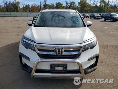 Piąte zdjęcie samochodu w środku: 2021 HONDA PILOT EXL VIN:5FNYF6H58MB064153 - miniatura