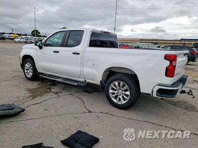 Drugie zdjęcie samochodu z przodu: 2021 CHEVROLET SILVERADO C1500 CUSTOM VIN:1GCRWBEK4MZ372826 - miniatura