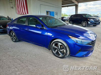 Czwarte zdjęcie samochodu z boku: 2023 HYUNDAI ELANTRA SEL VIN:KMHLS4AG1PU585244 - miniatura