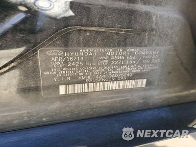 Zdjęcie 13 z 13 samochodu: 2013 HYUNDAI SONATA HYBRID VIN:KMHEC4A41DA075243 - miniatura