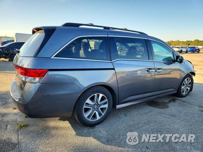 Trzecie zdjęcie samochodu z tyłu: 2016 HONDA ODYSSEY TOURING VIN:5FNRL5H97GB160760 - miniatura