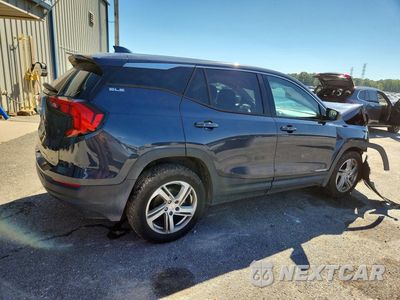 Trzecie zdjęcie samochodu z tyłu: 2018 GMC TERRAIN SLE VIN:3GKALTEV0JL288855 - miniatura