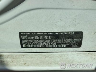 Zdjęcie 12 z 12 samochodu: 2014 BMW 328 I VIN:WBA3A5C56EP601438 - miniatura