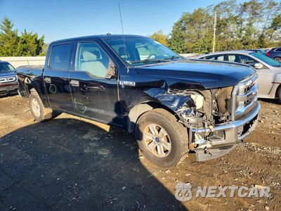 Czwarte zdjęcie samochodu z boku: 2017 FORD F150 SUPERCREW VIN:1FTEW1E82HFC05756 - miniatura
