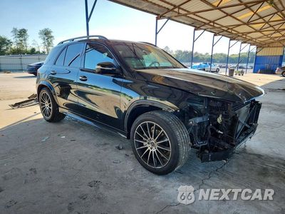 Czwarte zdjęcie samochodu z boku: 2021 MERCEDES-BENZ GLE 350 VIN:4JGFB4JB1MA416999 - miniatura