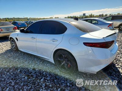 Drugie zdjęcie samochodu z przodu: 2019 ALFA ROMEO GIULIA QUADRIFOGLIO VIN:ZARFAMEV1K7616129 - miniatura
