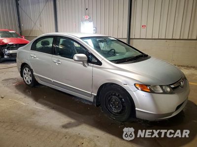 Czwarte zdjęcie samochodu z boku: 2007 HONDA CIVIC LX VIN:2HGFA16507H302038 - miniatura