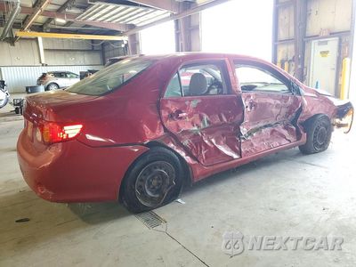 Trzecie zdjęcie samochodu z tyłu: 2010 TOYOTA COROLLA LE VIN:1NXBU4EEXAZ319503 - miniatura
