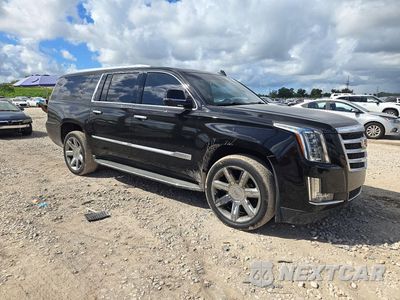 Czwarte zdjęcie samochodu z boku: 2016 CADILLAC ESCALADE ESV LUXURY VIN:1GYS4HKJ9GR395362 - miniatura