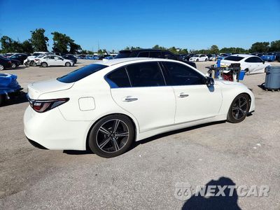 Trzecie zdjęcie samochodu z tyłu: 2020 INFINITI Q50 3.0T LUXE VIN:JN1EV7AP7LM205522 - miniatura