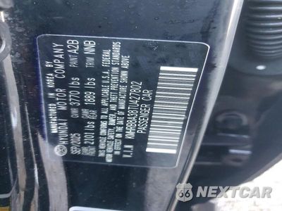 Zdjęcie 12 z 12 samochodu: 2026 HYUNDAI VENUE SE VIN:KMHRB8A38TU427802 - miniatura