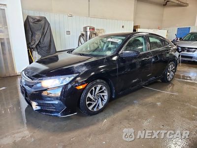 2017 HONDA CIVIC EX 19XFC2F75HE049988 - główne zdjęcie licytacji z USA - miniatura