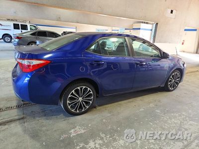 Trzecie zdjęcie samochodu z tyłu: 2015 TOYOTA COROLLA S PLUS VIN:2T1BURHE6FC249015 - miniatura