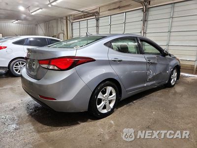 Trzecie zdjęcie samochodu z tyłu: 2016 HYUNDAI ELANTRA VALUE EDITION VIN:KMHDH4AEXGU486634 - miniatura