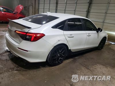 Trzecie zdjęcie samochodu z tyłu: 2022 HONDA CIVIC SPORT VIN:2HGFE2F52NH551397 - miniatura