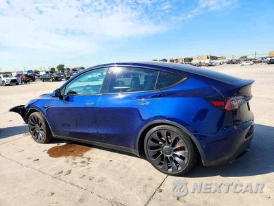 Drugie zdjęcie samochodu z przodu: 2022 TESLA MODEL Y VIN:7SAYGDEF5NF563415 - miniatura