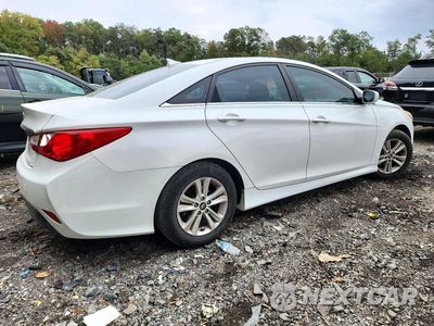 Trzecie zdjęcie samochodu z tyłu: 2014 HYUNDAI SONATA GLS VIN:5NPEB4AC6EH876484 - miniatura