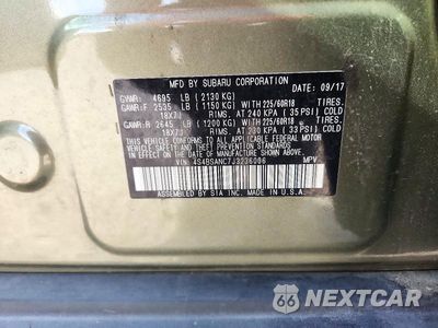 Zdjęcie 13 z 13 samochodu: 2018 SUBARU OUTBACK 2.5I LIMITED VIN:4S4BSANC7J3236006 - miniatura