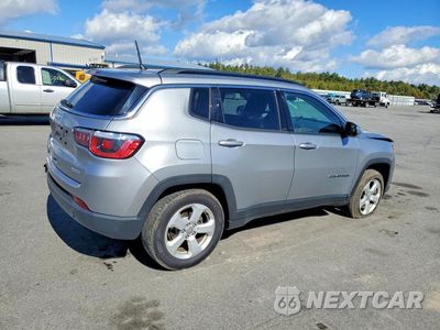 Trzecie zdjęcie samochodu z tyłu: 2018 JEEP COMPASS LATITUDE VIN:3C4NJDBB6JT345305 - miniatura