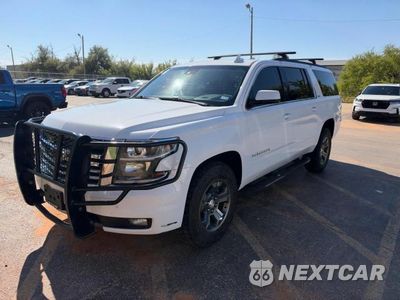 Drugie zdjęcie samochodu z przodu: 2018 CHEVROLET SUBURBAN K1500 LT VIN:1GNSKHKC1JR396954 - miniatura