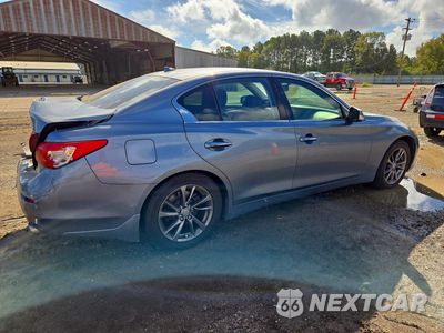 Trzecie zdjęcie samochodu z tyłu: 2017 INFINITI Q50 3.0T SIGNATURE EDITION VIN:JN1EV7AP1HM738599 - miniatura