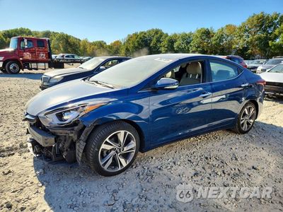 2015 HYUNDAI ELANTRA LIMITED KMHDH4AE8FU227610 - główne zdjęcie licytacji z USA - miniatura