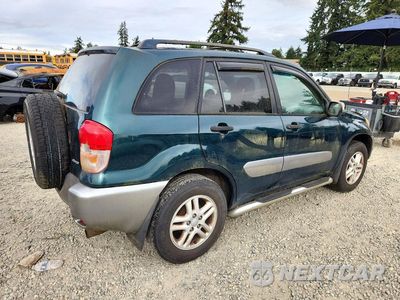 Trzecie zdjęcie samochodu z tyłu: 2002 TOYOTA RAV4 BASE VIN:JTEHH20V420169892 - miniatura