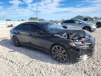 Czwarte zdjęcie samochodu z boku: 2020 HONDA ACCORD SPORT VIN:1HGCV1F36LA156033 - miniatura