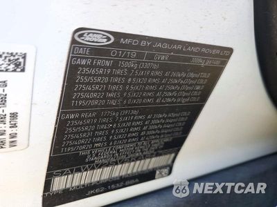 Zdjęcie 13 z 13 samochodu: 2019 LAND ROVER RANGE ROVER SPORT HSE DYNAMIC VIN:SALWV2SV5KA847666 - miniatura