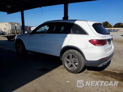 Drugie zdjęcie samochodu z przodu: 2022 MERCEDES-BENZ GLC 300 4MATIC VIN:W1N0G8EB2NG075875 - miniatura