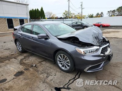 Czwarte zdjęcie samochodu z boku: 2018 ACURA TLX VIN:19UUB1F32JA000162 - miniatura