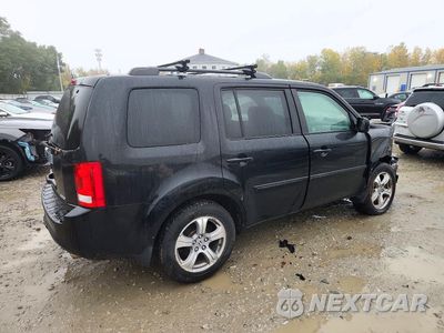 Trzecie zdjęcie samochodu z tyłu: 2012 HONDA PILOT EXL VIN:5FNYF4H51CB035029 - miniatura