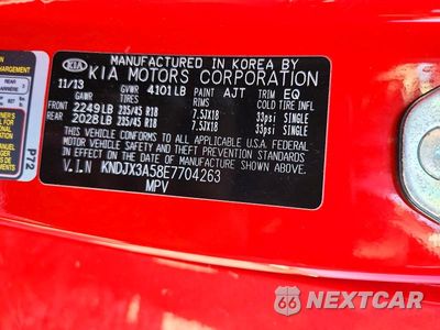 Zdjęcie 12 z 12 samochodu: 2014 KIA SOUL ! VIN:KNDJX3A58E7704263 - miniatura