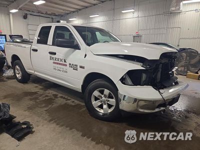 Czwarte zdjęcie samochodu z boku: 2021 RAM 1500 CLASSIC TRADESMAN VIN:1C6RR7FT1MS577824 - miniatura