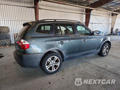 Trzecie zdjęcie samochodu z tyłu: 2005 BMW X3 3.0I VIN:WBXPA93405WD09802 - miniatura