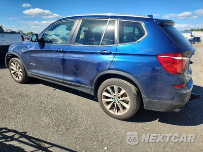Drugie zdjęcie samochodu z przodu: 2017 BMW X3 XDRIVE28I VIN:5UXWX9C55H0T15579 - miniatura