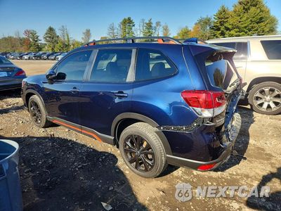 Drugie zdjęcie samochodu z przodu: 2019 SUBARU FORESTER SPORT VIN:JF2SKAJC1KH516973 - miniatura