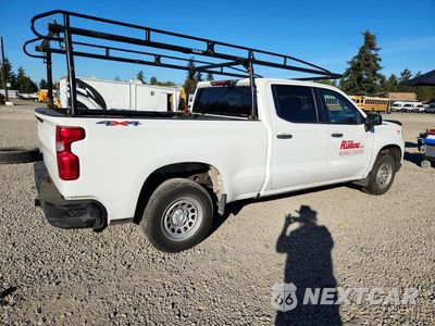 Trzecie zdjęcie samochodu z tyłu: 2023 CHEVROLET SILVERADO K1500 VIN:3GCUDAED3PG366208 - miniatura