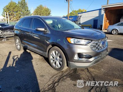 Czwarte zdjęcie samochodu z boku: 2019 FORD EDGE TITANIUM VIN:2FMPK4K95KBC23417 - miniatura