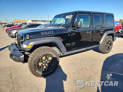2021 JEEP WRANGLER UNLIMITED SPORT 1C4HJXDN0MW816336 - główne zdjęcie licytacji z USA - miniatura